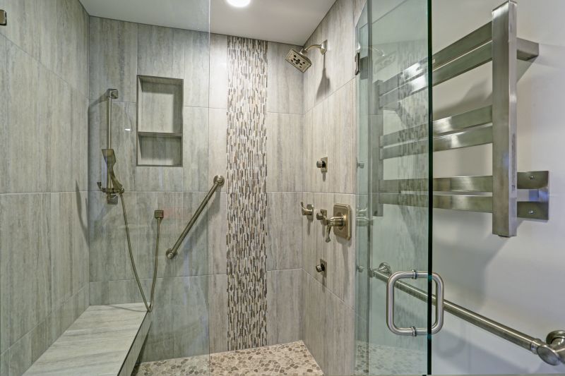 Dual Showerheads with Modern Fixtures