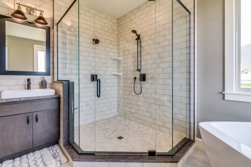 Contemporary Shower Panel